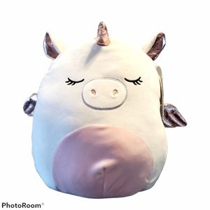 Squishmallows "Raquel" the white pegasus, 12"